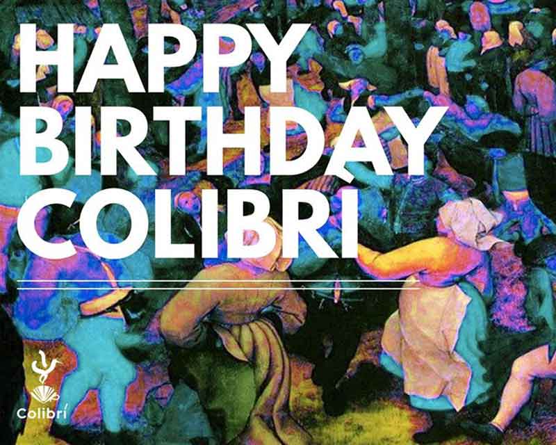Evento Happy Birthday Colibri Con Un Altra Pasta